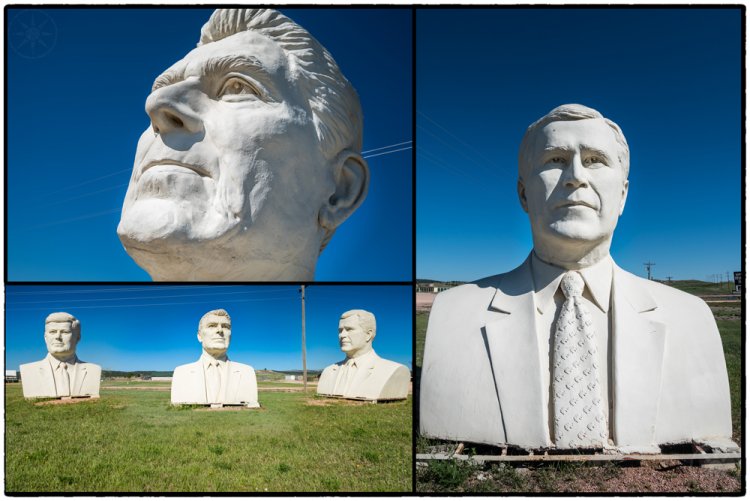 3 Presidents Heads