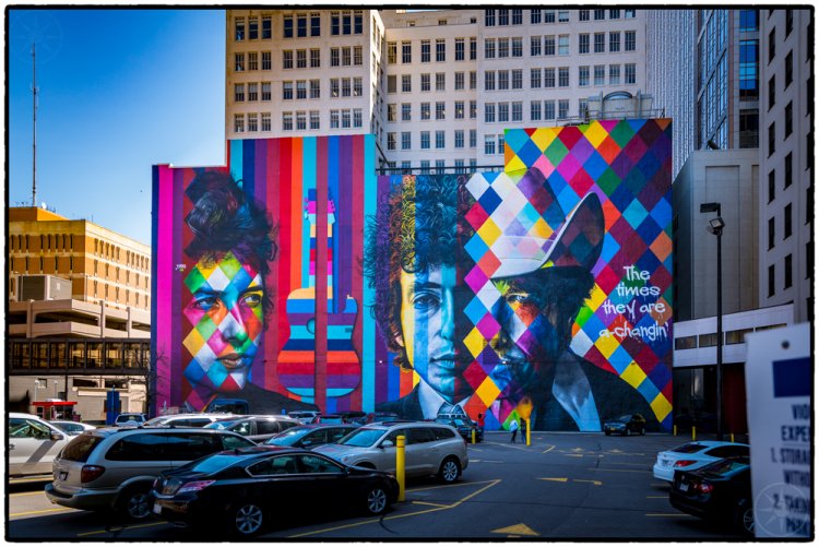 Bob Dylan Mural