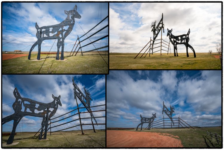 Deer Crossing - Enchanted Highway