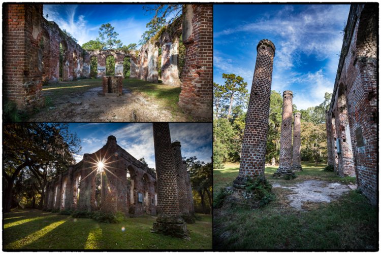 Old Sheldon Church Ruins