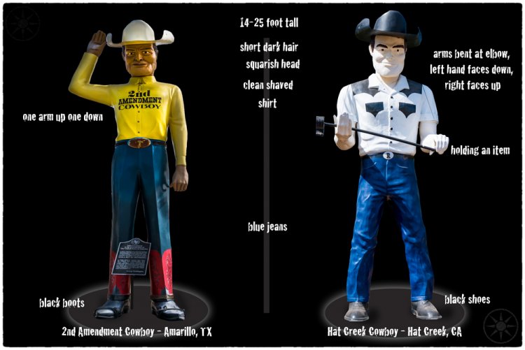 The Cowboy Muffler Man